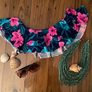 Off the shoulder  bikini top